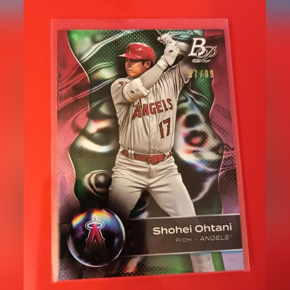 Shohei Ohtani Bowman ice foil /99